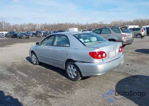 2008 Toyota Corolla Le z USA, uszkodzony, nr VIN 2T1BR30E28C931466